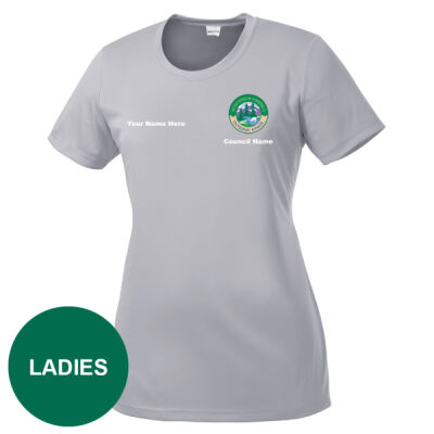 LST350 - N120E008 - EMB - Ladies Wicking T-Shirt Thumbnail