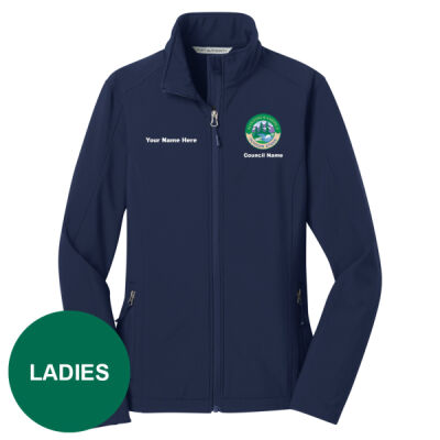 L317 - N120E008 - EMB - Ladies Soft Shell Jacket Thumbnail