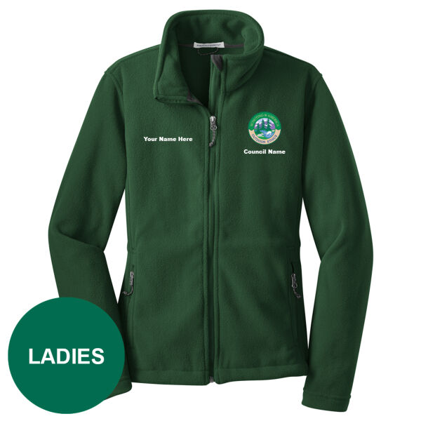 L217 - N120E008 - EMB - Ladies Fleece Jacket Thumbnail